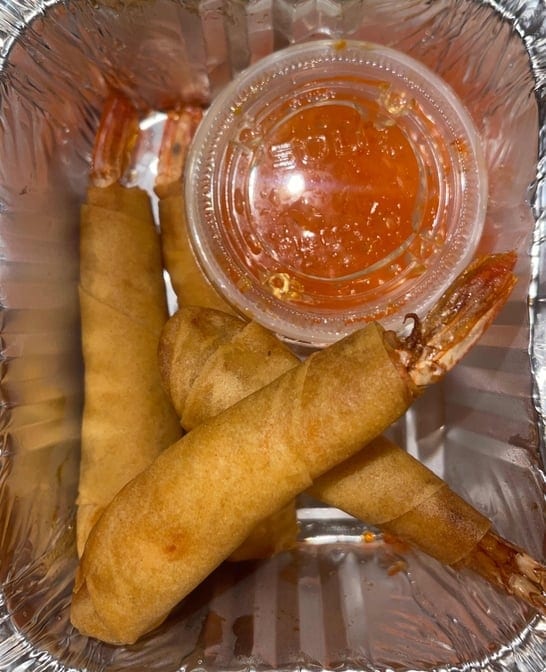 Shrimp Wrapped.