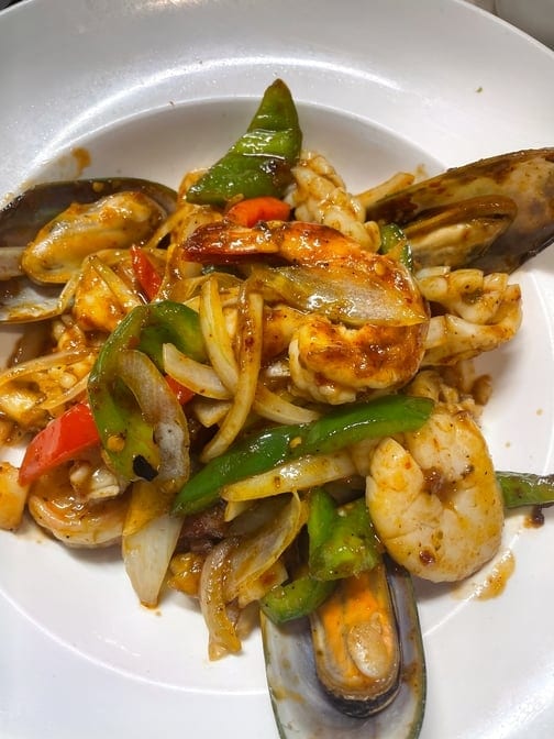 Seafood Combo.