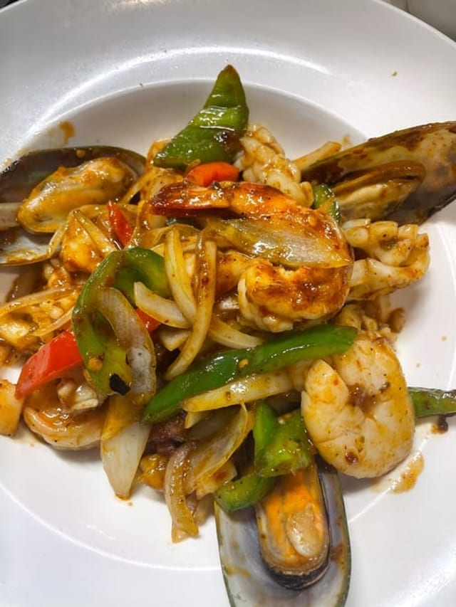 Seafood Combo.